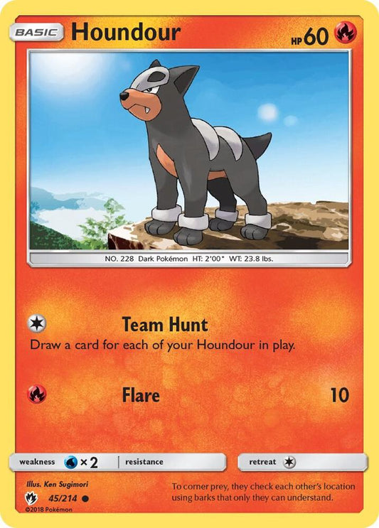 Houndour [SM - Lost Thunder] 45/214