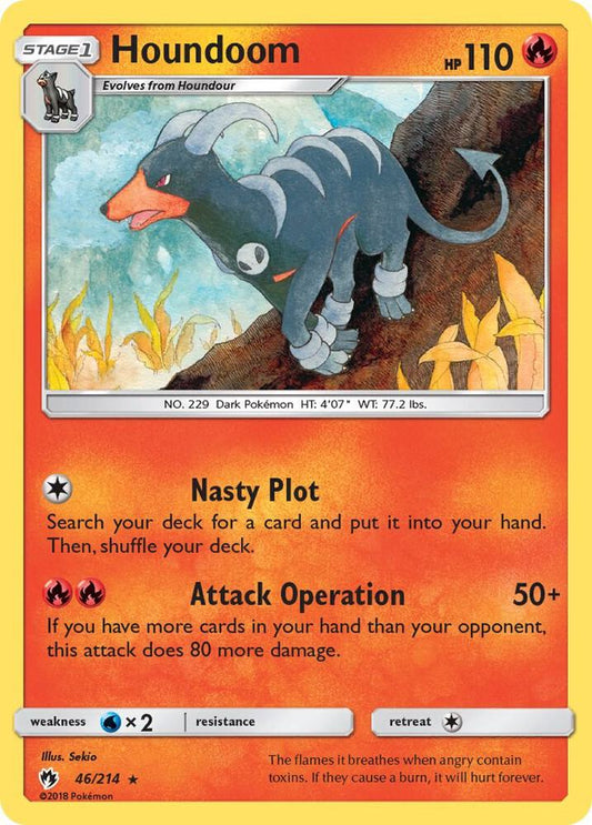 Houndoom [SM - Lost Thunder] 46/214