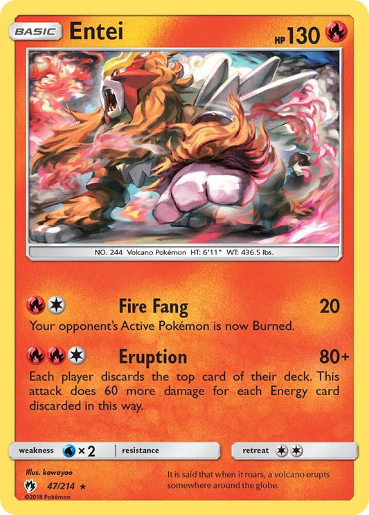 Entei [SM - Lost Thunder] 47/214