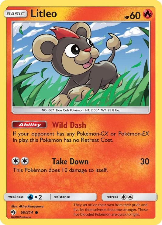 Litleo [SM - Lost Thunder] 50/214