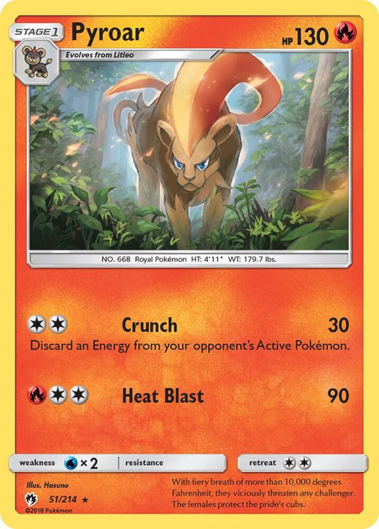 Pyroar [SM - Lost Thunder] 51/214