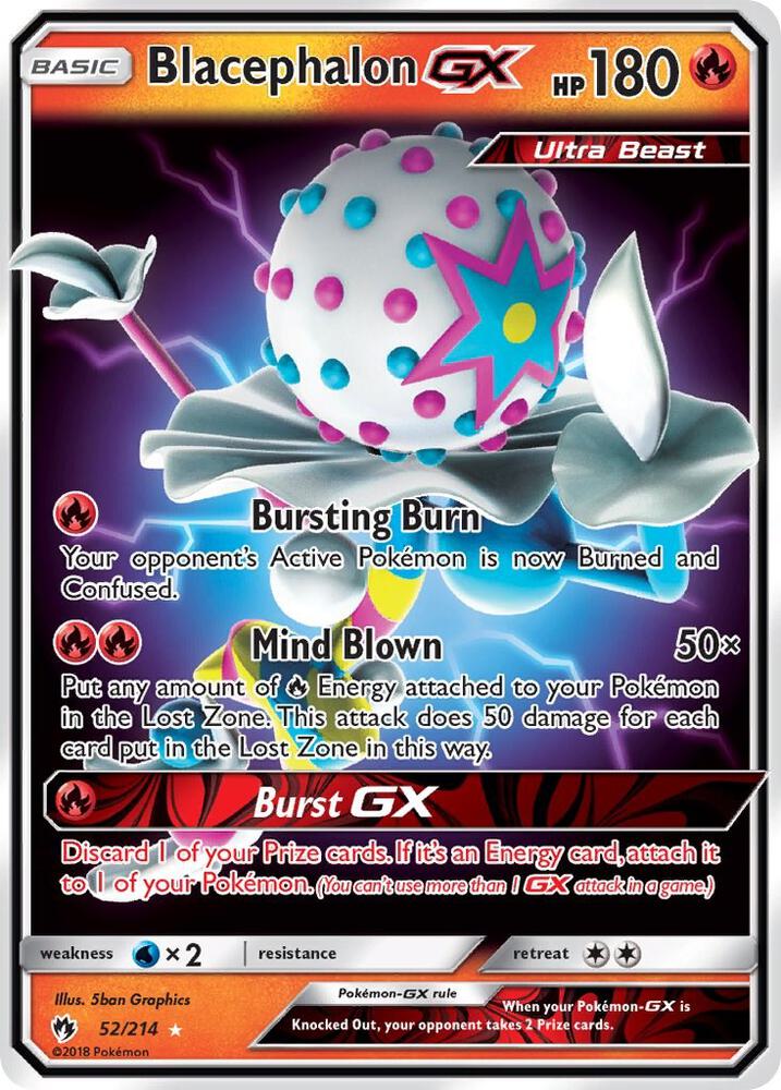Blacephalon GX [SM - Lost Thunder] 52/214