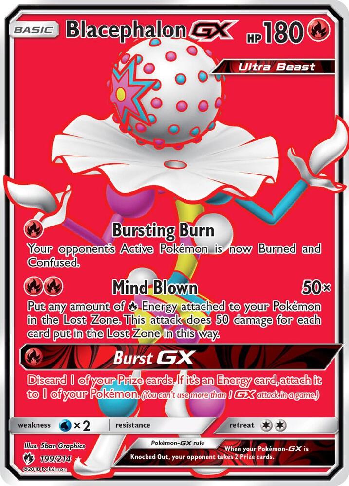 Blacephalon GX (Full Art) [SM - Lost Thunder] 199/214