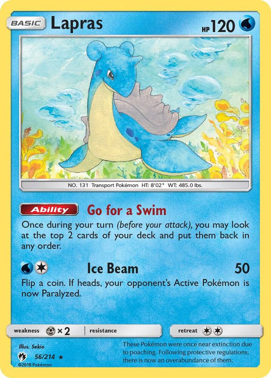 Lapras [SM - Lost Thunder] 56/214