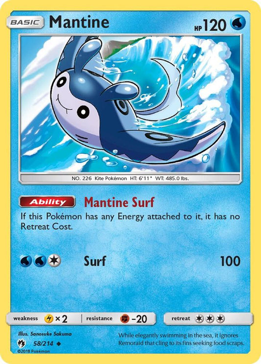 Mantine [SM - Lost Thunder] 58/214