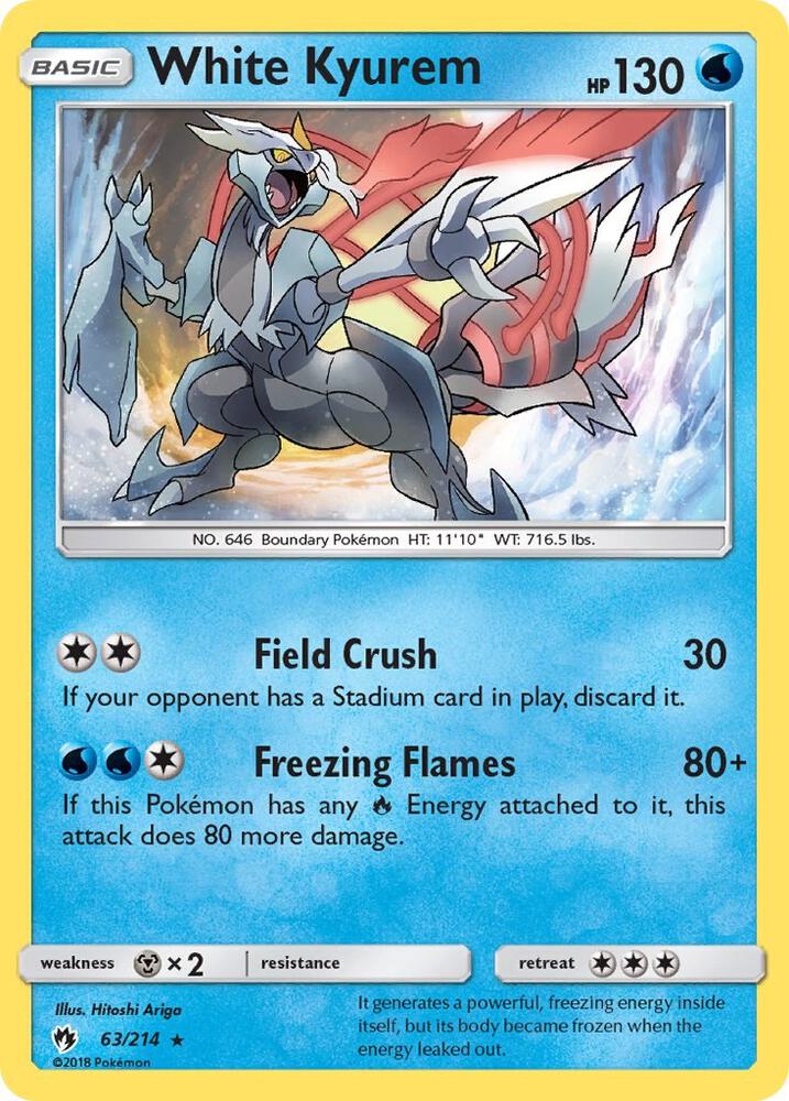White Kyurem [SM - Lost Thunder] 63/214