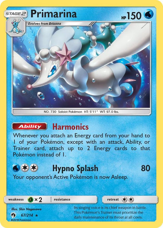 Primarina [SM - Lost Thunder] 67/214