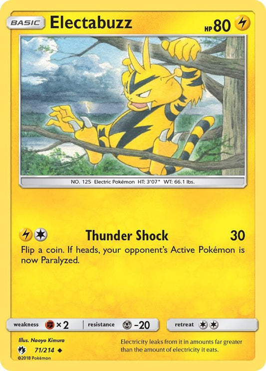 Electabuzz [SM - Lost Thunder] 71/214
