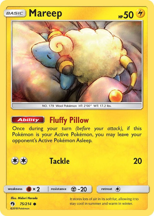 Mareep (75) [SM - Lost Thunder] 75/214