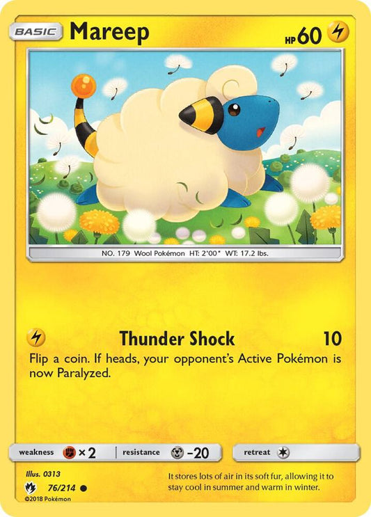 Mareep (76) [SM - Lost Thunder] 76/214