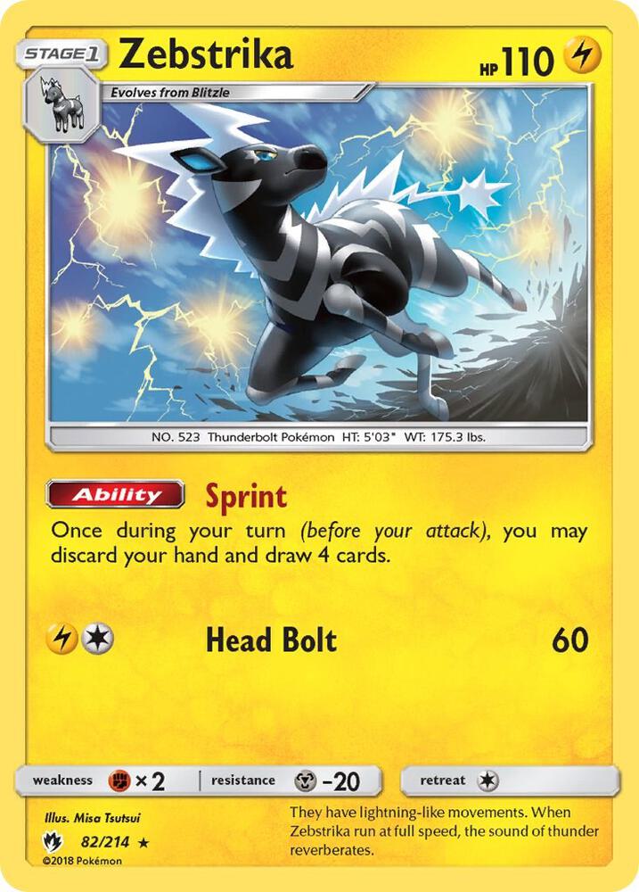Zebstrika [SM - Lost Thunder] 82/214