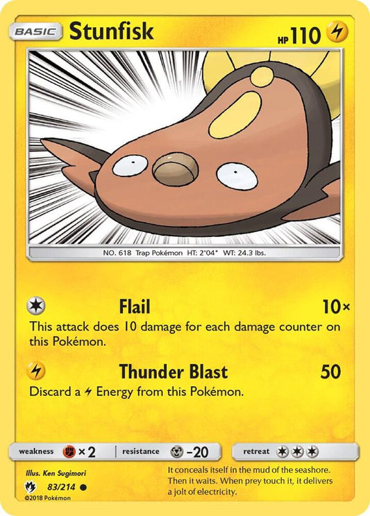 Stunfisk [SM - Lost Thunder] 83/214