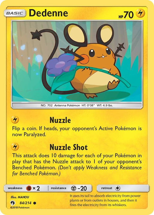 Dedenne (84) [SM - Lost Thunder] 84/214