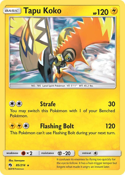Tapu Koko [SM - Lost Thunder] 85/214