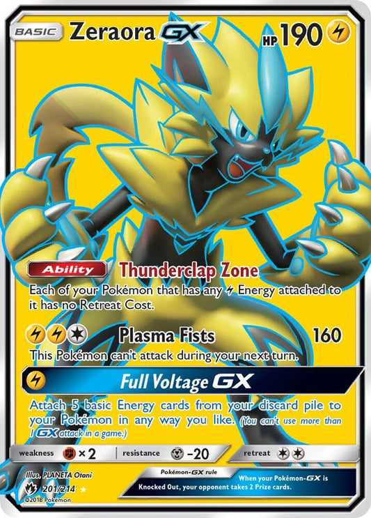 Zeraora GX (Full Art) [SM - Lost Thunder] 201/214