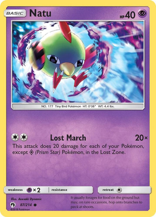 Natu [SM - Lost Thunder] 87/214