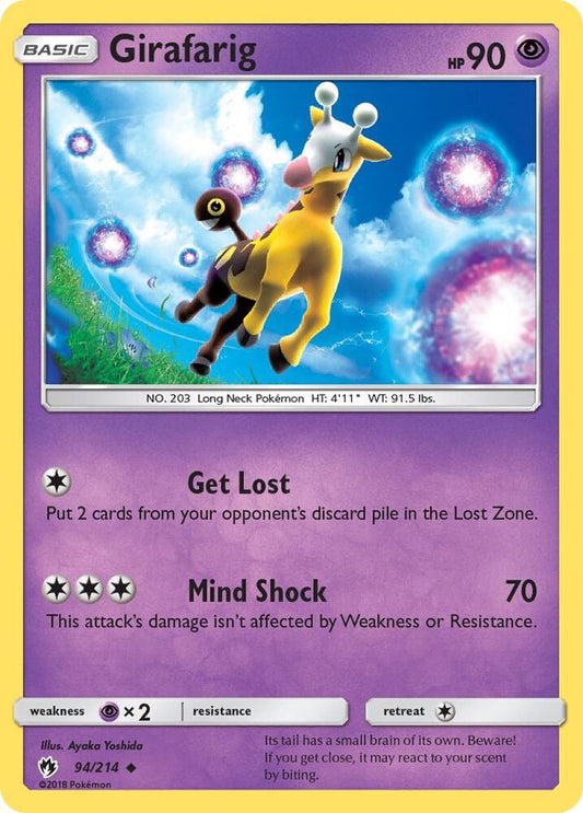 Girafarig [SM - Lost Thunder] 94/214