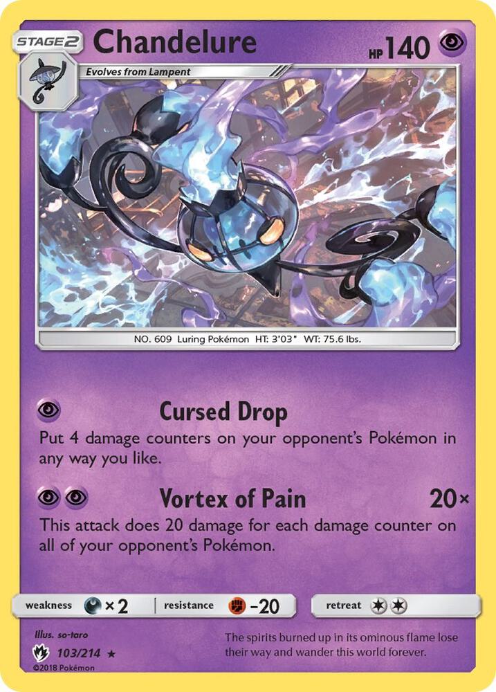 Chandelure [SM - Lost Thunder] 103/214