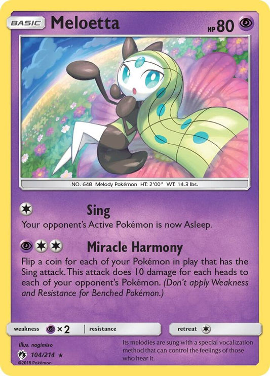 Meloetta [SM - Lost Thunder] 104/214