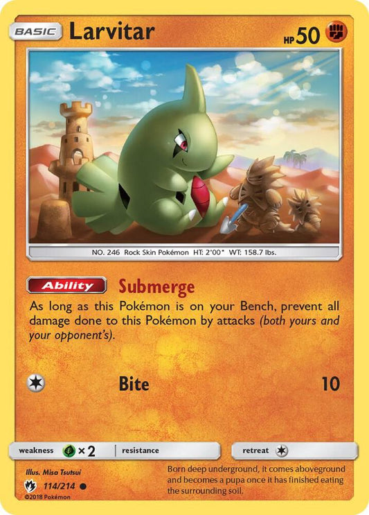 Larvitar (114) [SM - Lost Thunder] 114/214