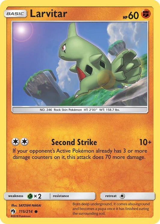 Larvitar (115) [SM - Lost Thunder] 115/214