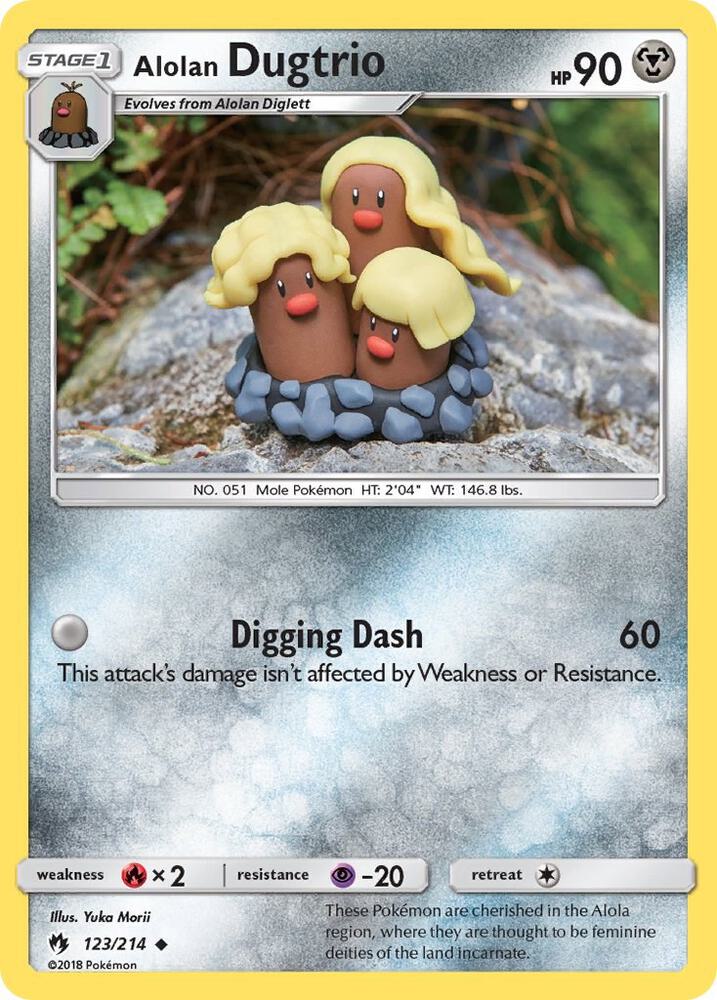Alolan Dugtrio [SM - Lost Thunder] 123/214