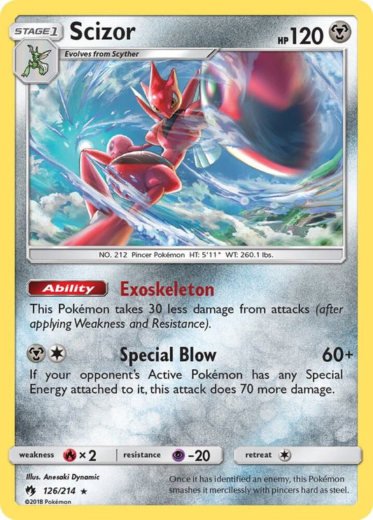 Scizor [SM - Lost Thunder] 126/214