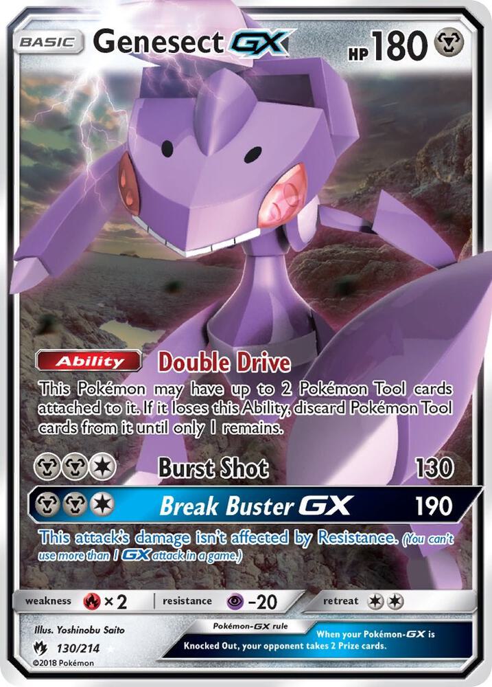 Genesect GX [SM - Lost Thunder] 130/214