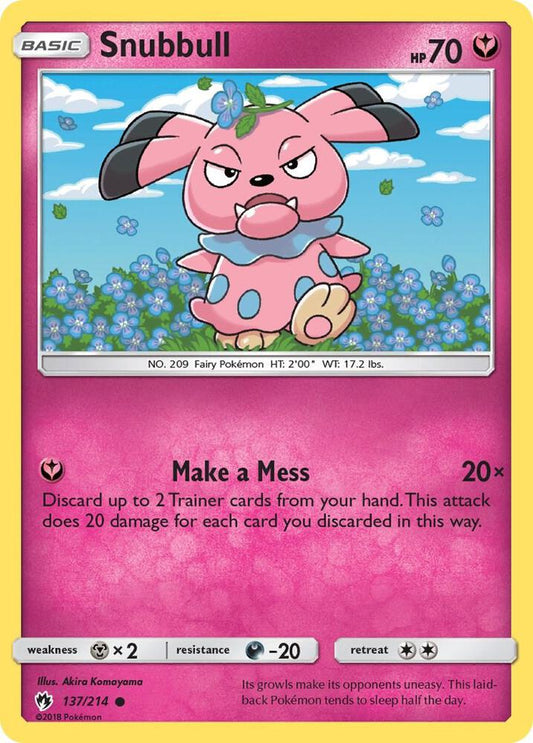 Snubbull [SM - Lost Thunder] 137/214