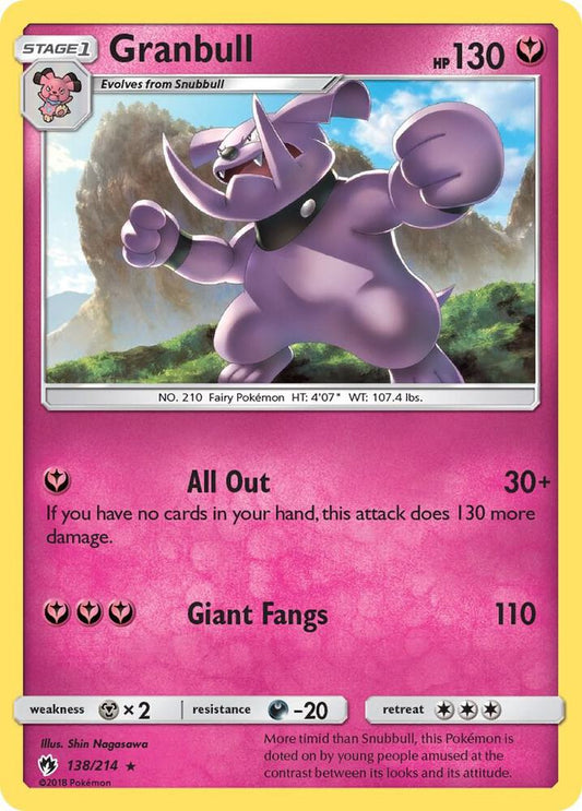 Granbull [SM - Lost Thunder] 138/214