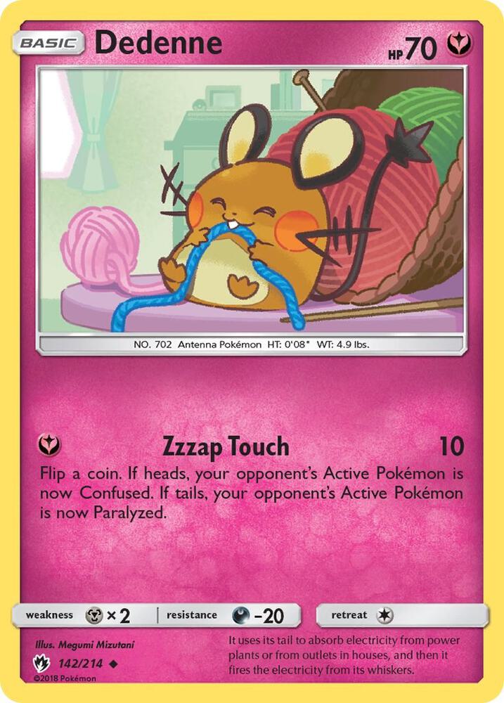 Dedenne (142) [SM - Lost Thunder] 142/214