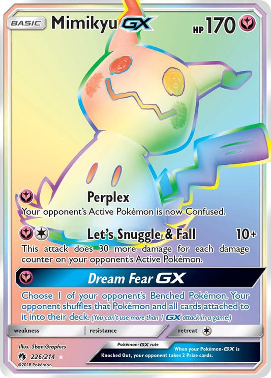Mimikyu GX (Secret) [SM - Lost Thunder] 226/214