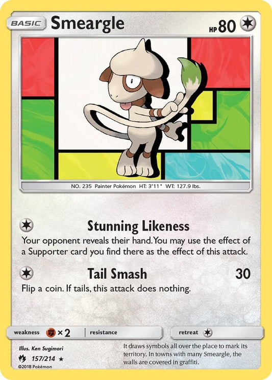 Smeargle [SM - Lost Thunder] 157/214