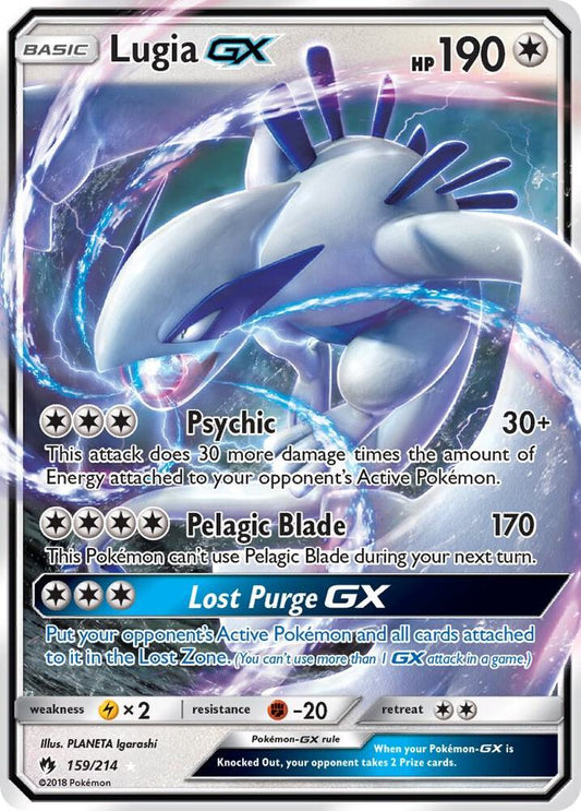 Lugia GX [SM - Lost Thunder] 159/214
