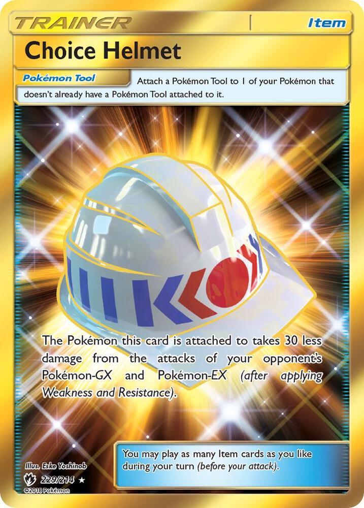 Choice Helmet (Secret) [SM - Lost Thunder] 229/214