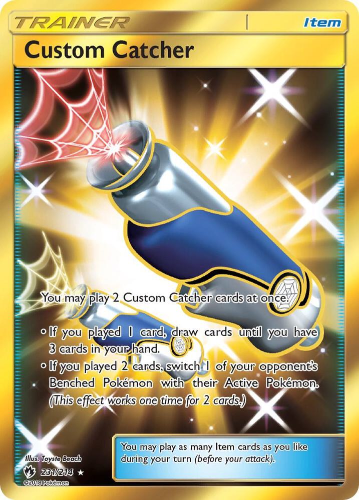 Custom Catcher (Secret) [SM - Lost Thunder] 231/214