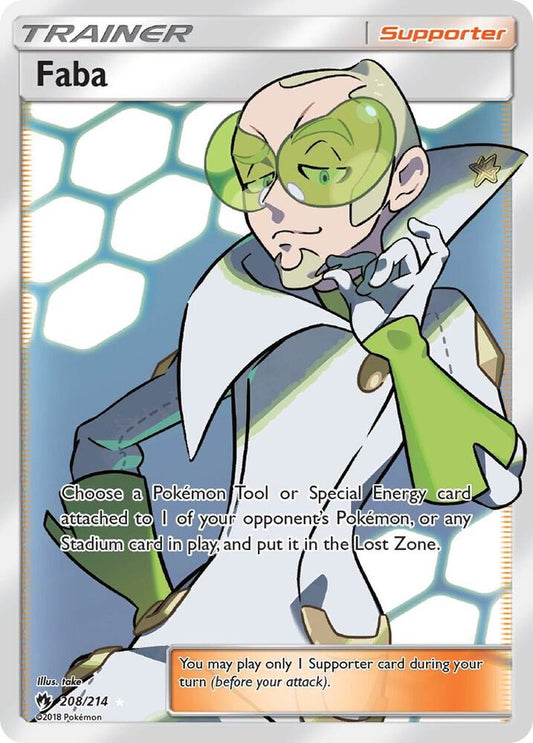 Faba (Full Art) [SM - Lost Thunder] 208/214