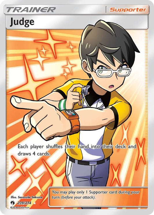 Judge (Full Art) [SM - Lost Thunder] 209/214