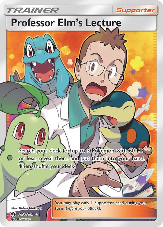Professor Elm's Lecture (Full Art) [SM - Lost Thunder] 213/214