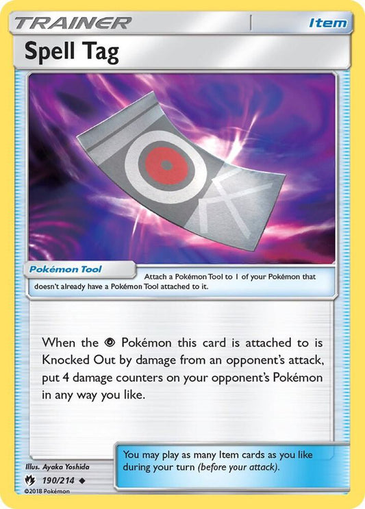 Spell Tag [SM - Lost Thunder] 190/214
