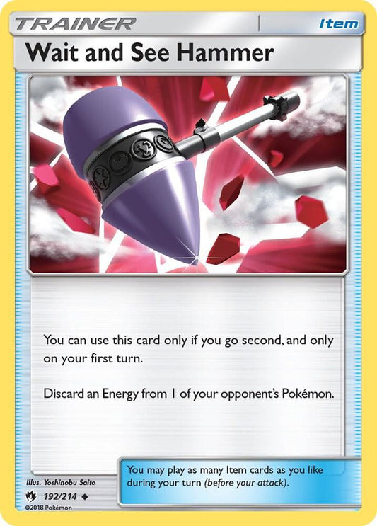 Wait and See Hammer [SM - Lost Thunder] 192/214
