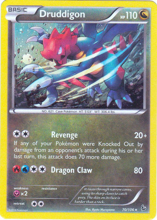 Druddigon - 70/106(Cosmos Holo) [Blister Exclusives] 070/106