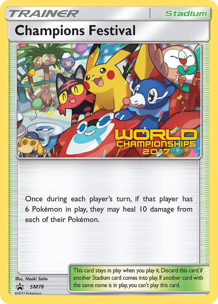 Champions Festival - SM78 (World Championships 2017) [SM Promos] SM78
