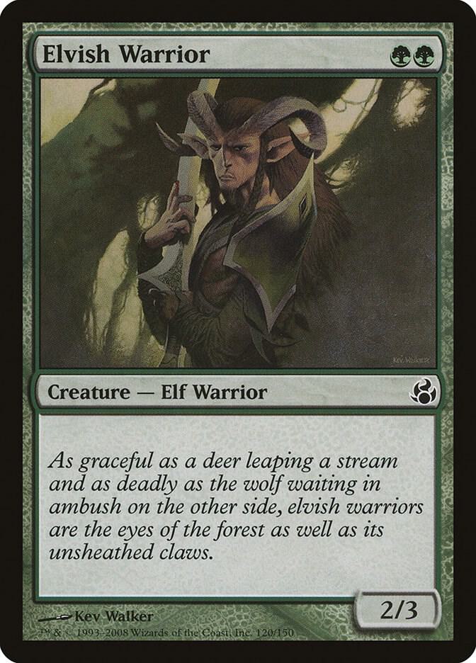 Elvish Warrior [Morningtide] 120