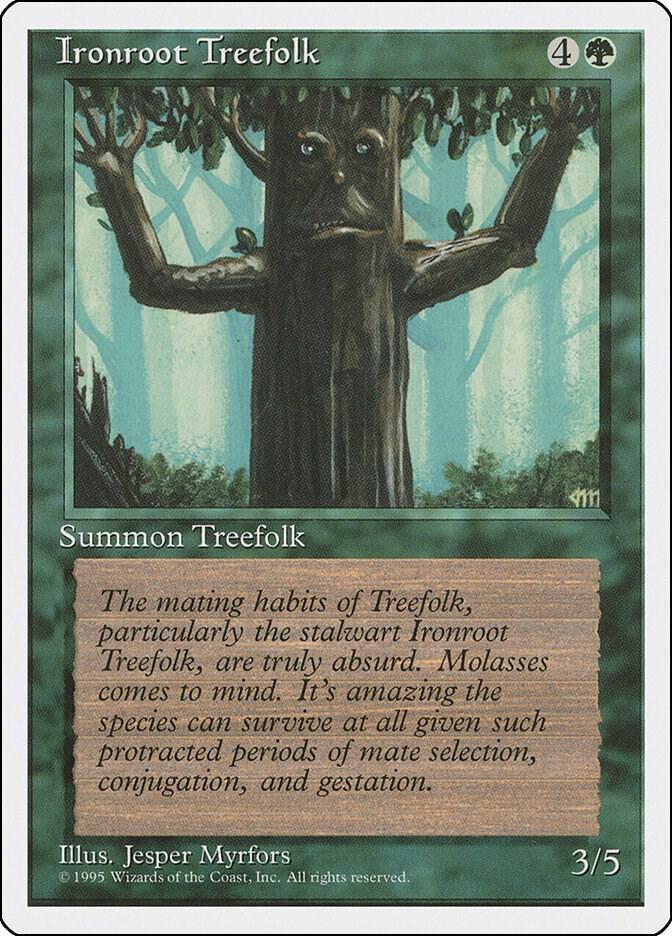 Ironroot Treefolk [Fourth Edition]