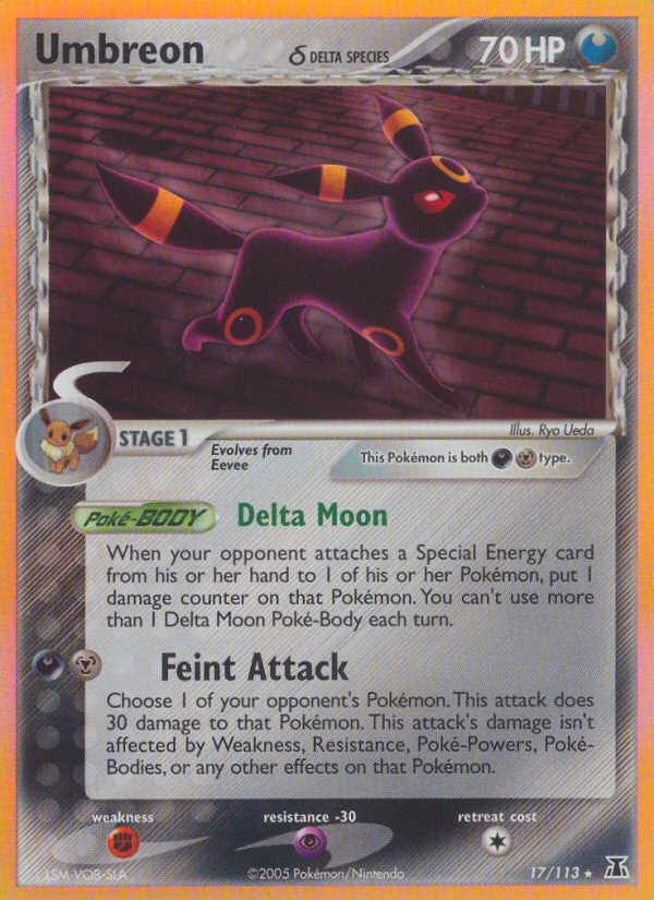 Umbreon δ - 17/113 Delta Species