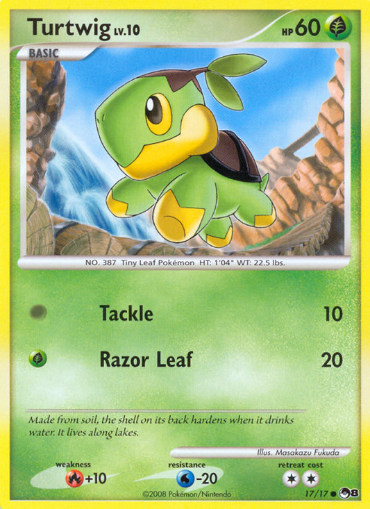 Turtwig - 17/17 POP Series 8