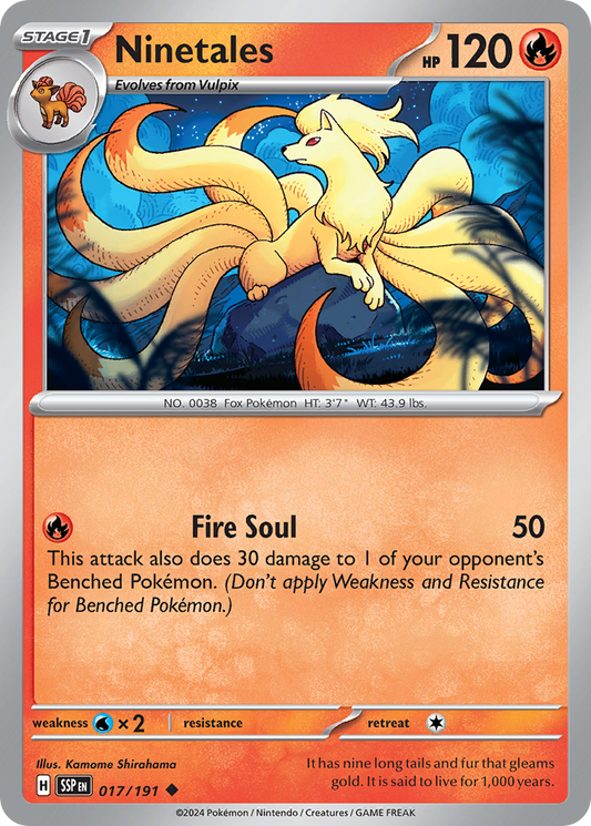 Ninetales - 17/191 Surging Sparks