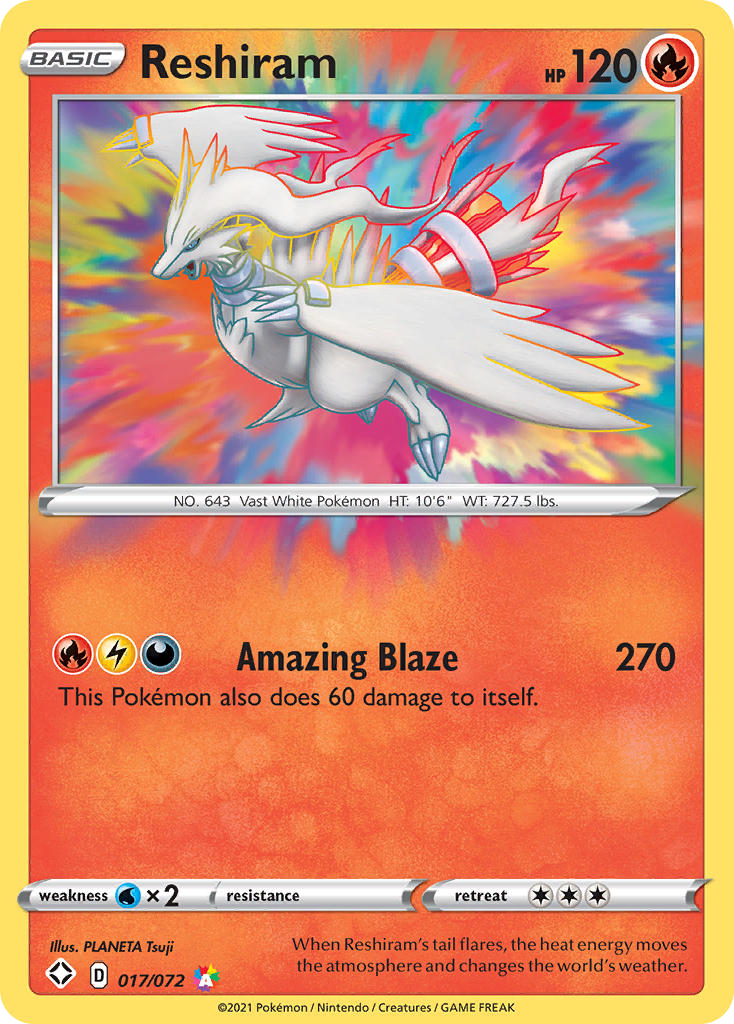 Reshiram - 17/72 Shining Fates