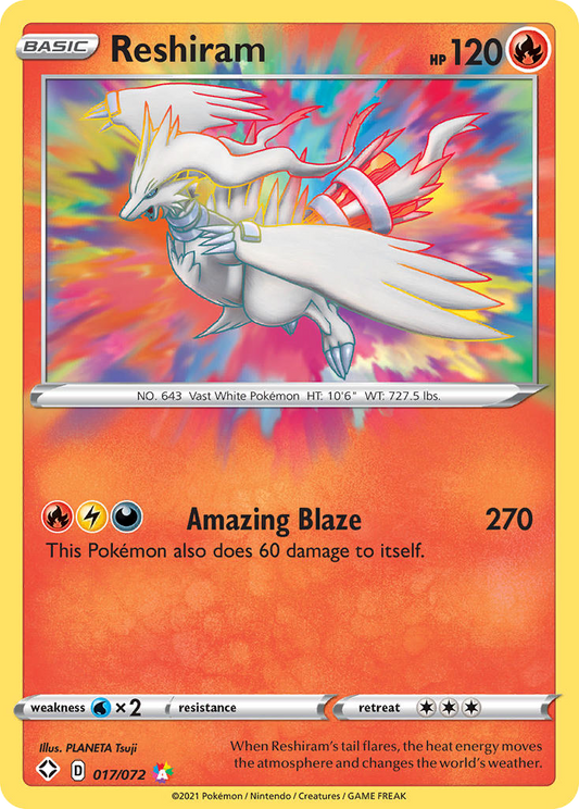 Reshiram - 17/72 Shining Fates